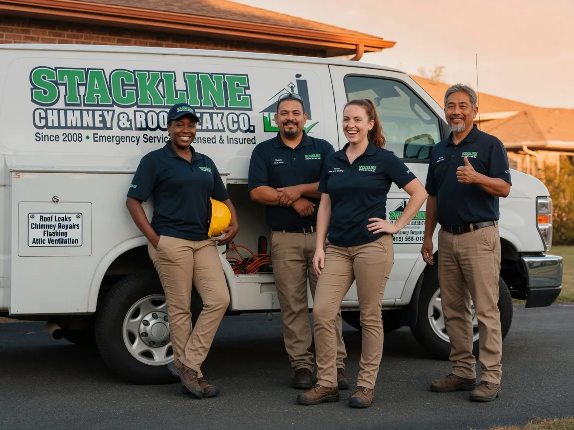 Chimney flashing repair company in Goltry, OK